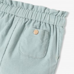 Baby girl velvet pants