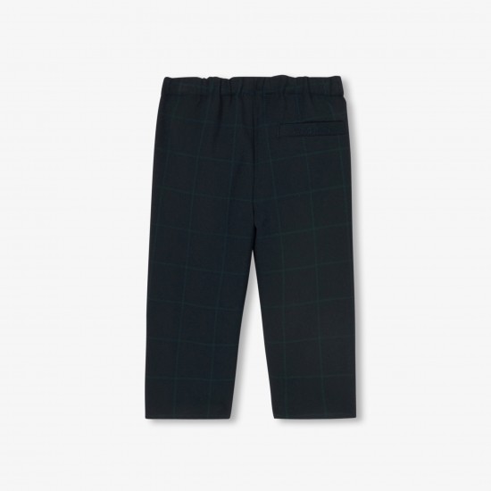 Baby boy plaid flannel pants