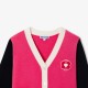 Girl color block cardigan Girl color block cardigan