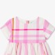 Baby girl checked  dress