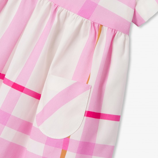 Baby girl checked  dress