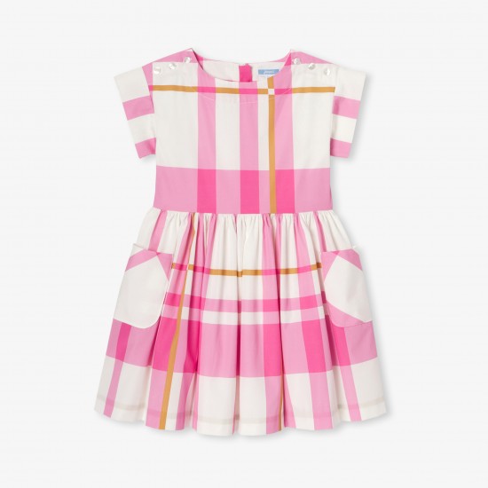 Girl plaid dress