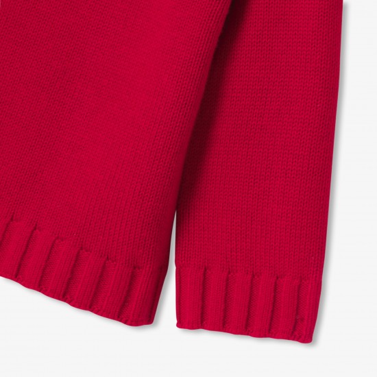 Baby boy trucker-neck sweater Baby boy trucker-neck sweater