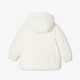 Girl short reversible down jacket
