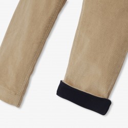 Boy velvet pants with lining