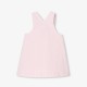 Baby girl velvet pinafore dress