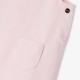 Baby girl velvet pinafore dress