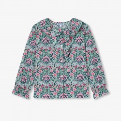 Girl blouse in Liberty fabric