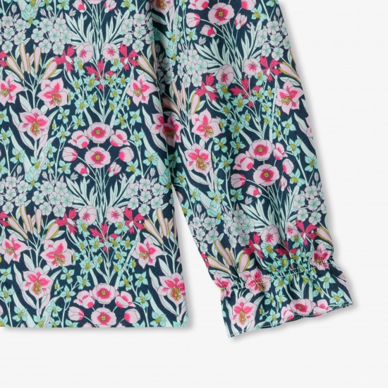 Girl blouse in Liberty fabric