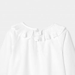 Girl flannel blouse