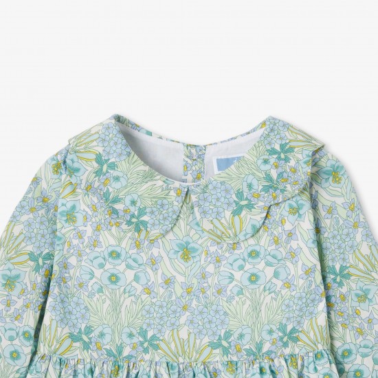 Baby girl dress in Liberty fabric