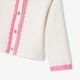 Baby girl cardigan with Peter Pan collar
