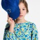 Girl dress in Liberty fabric velvet