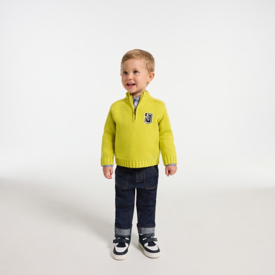 Baby boy cuffed jeans