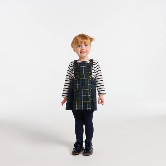 Baby girl tartan dress