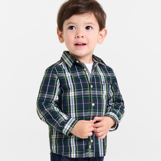 Baby boy tartan shirt