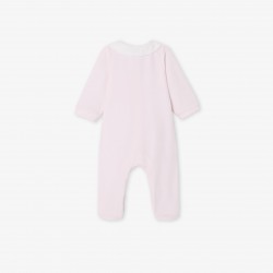 Baby girl velvet pajamas