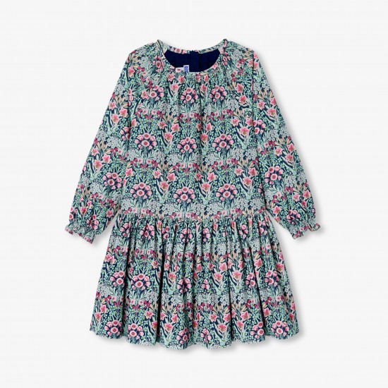 Girl dress in Liberty fabric