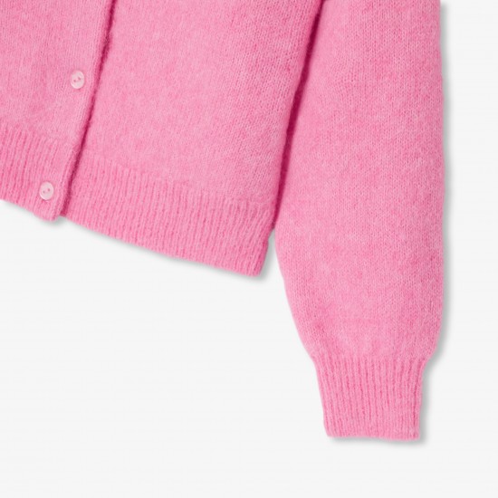 Girl wool and alpaca cardigan Girl wool and alpaca cardigan