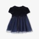 Baby girl two-material  Holiday dress