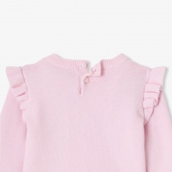 Baby girl knitted jumper