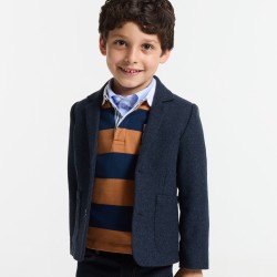 Boy jacket in Italian wool