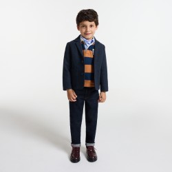 Boy jacket in Italian wool