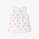 Baby girl pinafore dress in cotton piqué