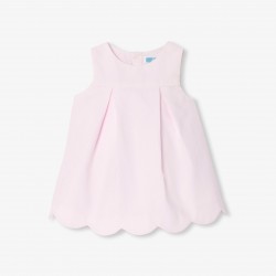 Baby girl sleeveless cotton piqué  dress