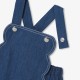 Baby girl lightweight denim romper