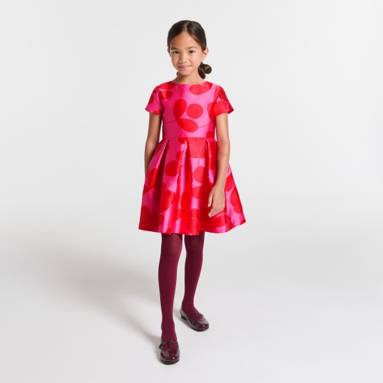 Girl jacquard dress