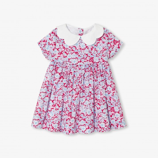 Baby girl dress in Liberty fabric