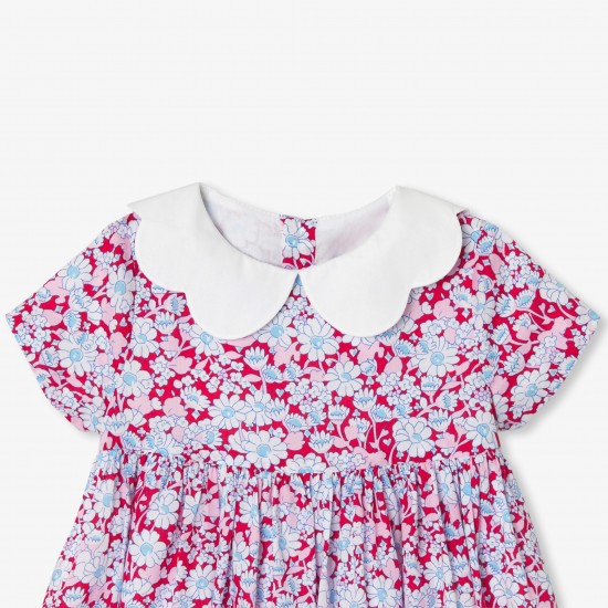 Baby girl dress in Liberty fabric