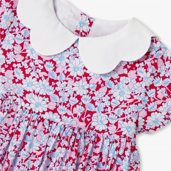 Baby girl dress in Liberty fabric
