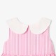 Baby girl sleeveless dress in poplin
