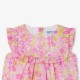Baby girl romper in Liberty fabric