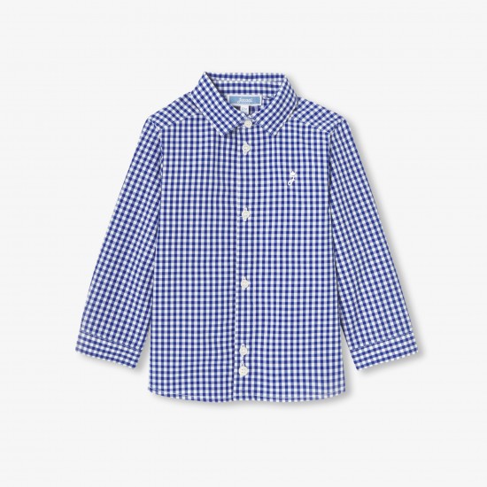 Baby boy gingham shirt