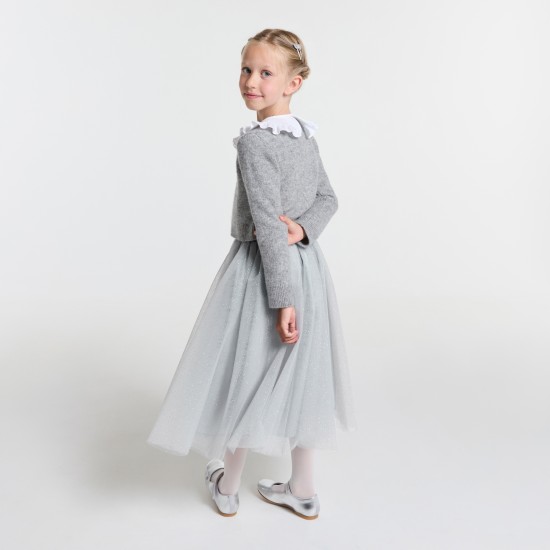 Girl tutu in sequined tulle