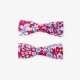 Pair of Liberty fabric hair clips for girls