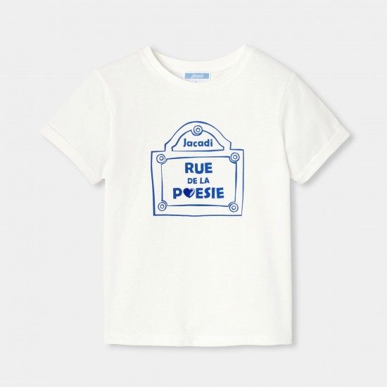Girls' cotton T-shirt