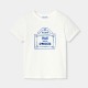 Girls' cotton T-shirt
