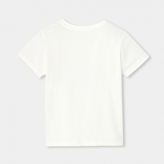 Girls' cotton T-shirt