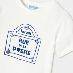 Girls' cotton T-shirt