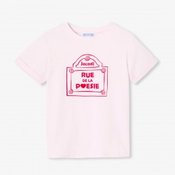 Girls' cotton T-shirt