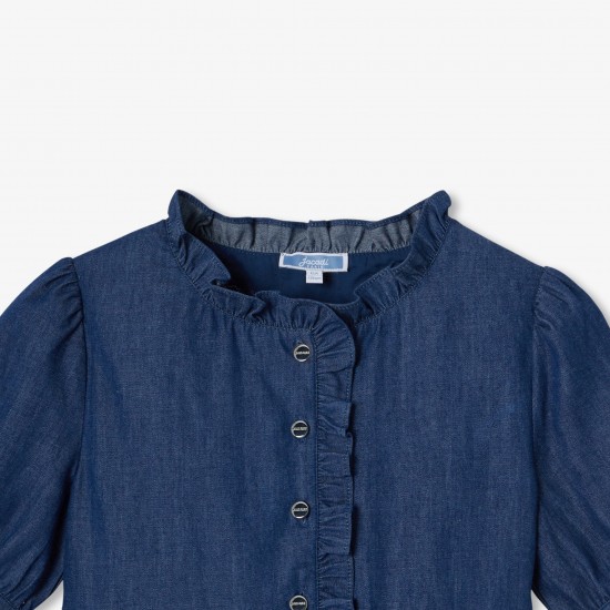 Girl lightweight denim dress