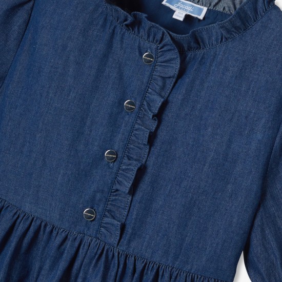 Girl lightweight denim dress