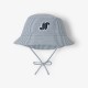 Baby striped cotton bucket hat