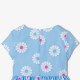 Girls' poplin dress