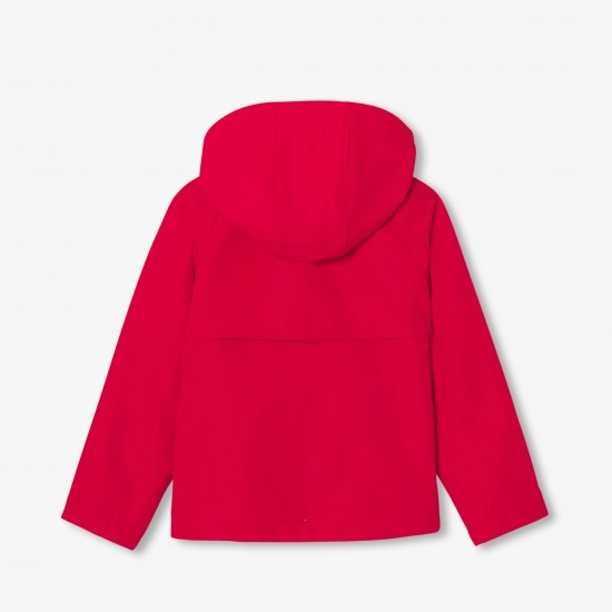 Girls' short trench coat