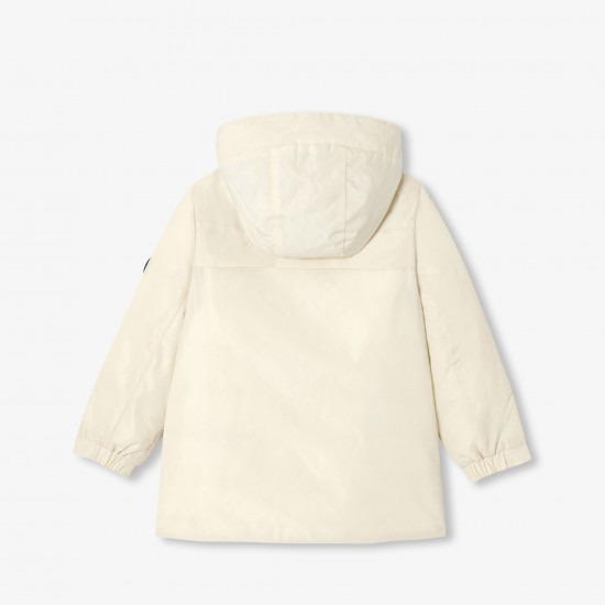 Water-repellent parka for boys